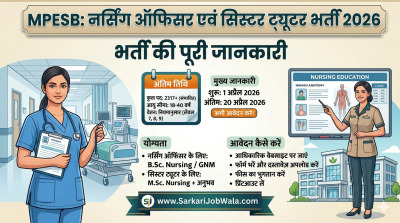 MP ESB Nursing Officer & Sister Tutor Recruitment 2026